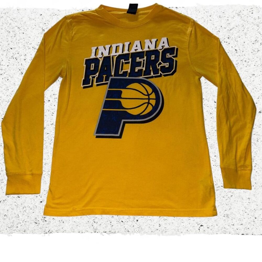 Nba Men's Yellow T-shirt